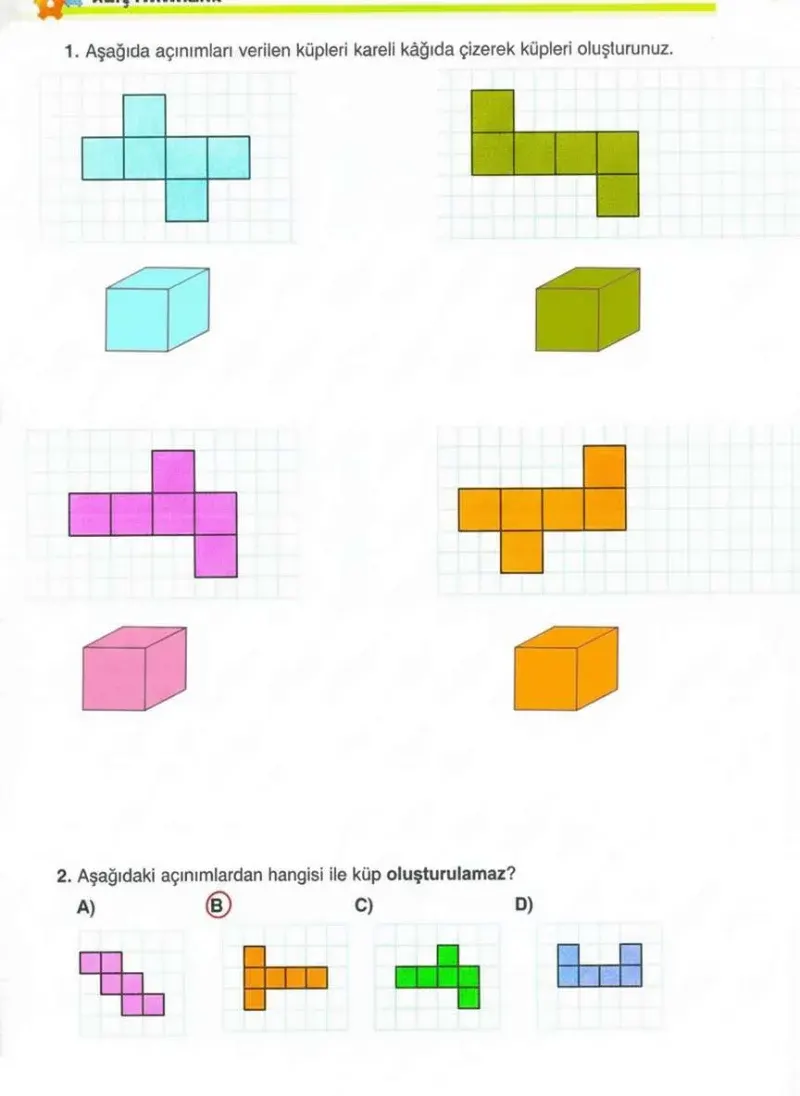 4. Sınıf Matematik Ders Kitabı Cevapları Ada Yayınları Sayfa 181 Çözüm Görseli