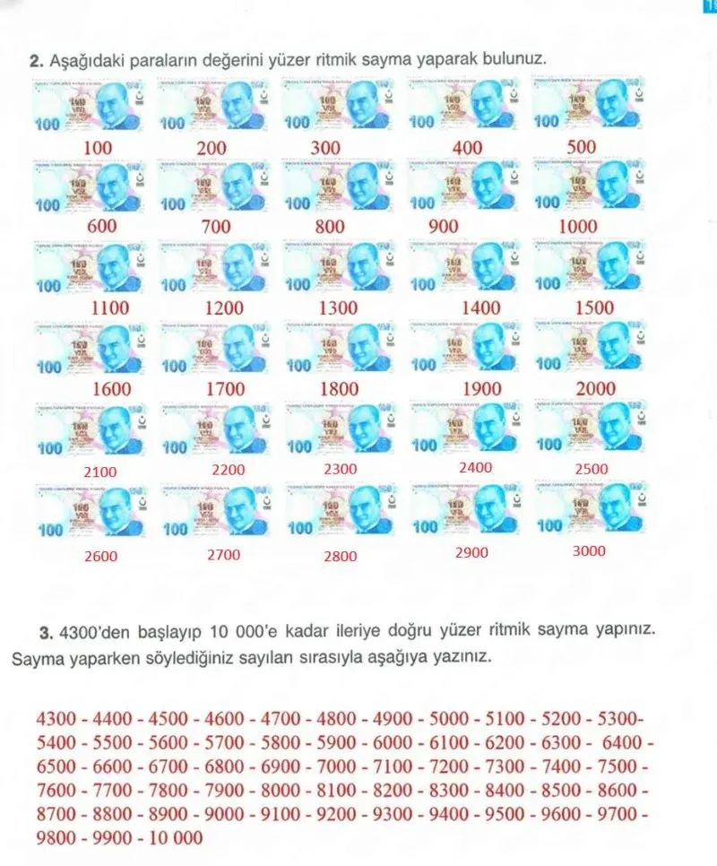4. Sınıf Matematik Ders Kitabı Cevapları Ada Yayınları Sayfa 19 Çözüm Görseli