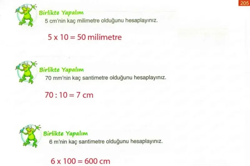 4. Sınıf Matematik Ders Kitabı Cevapları Ada Yayınları Sayfa 205 Çözüm Görseli