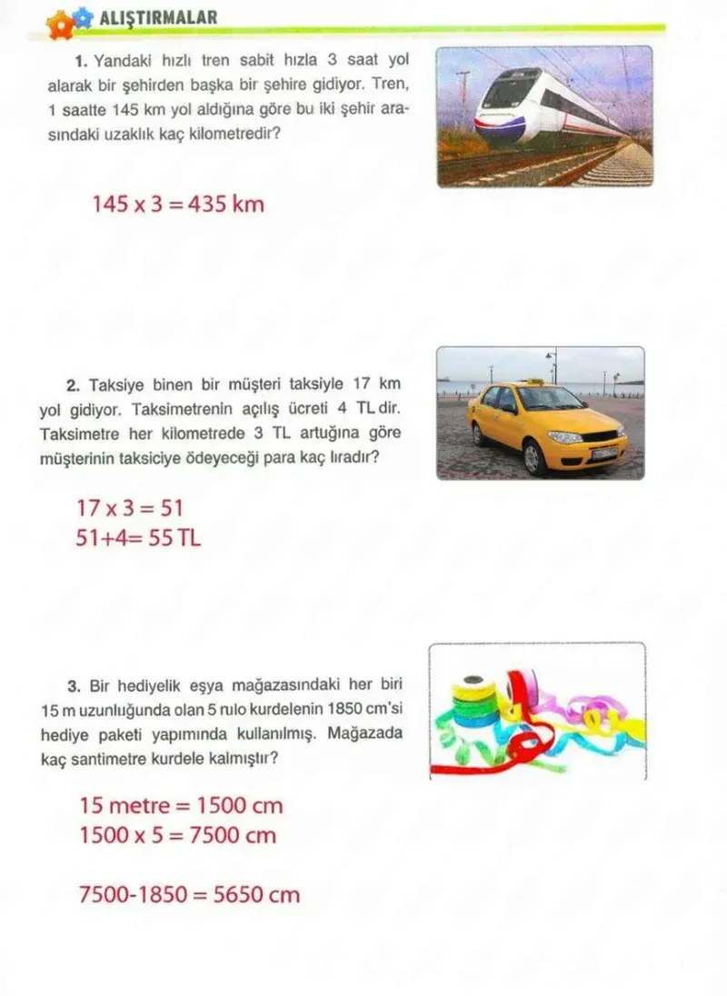 4. Sınıf Matematik Ders Kitabı Cevapları Ada Yayınları Sayfa 213 Çözüm Görseli