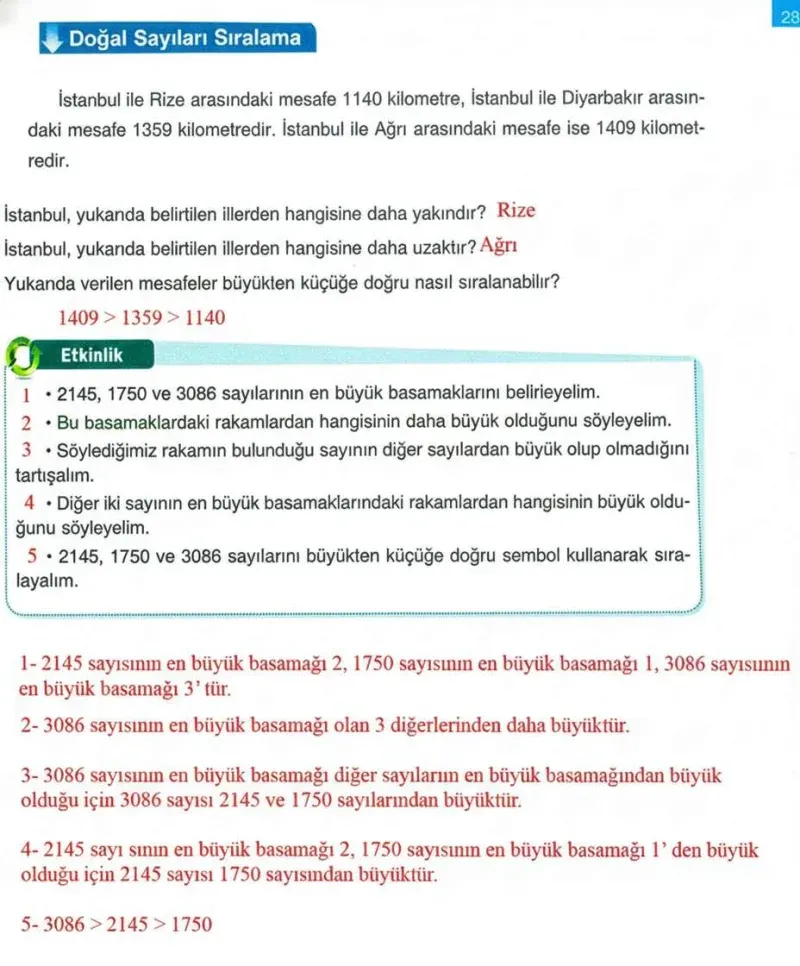 4. Sınıf Matematik Ders Kitabı Cevapları Ada Yayınları Sayfa 23 Çözüm Görseli
