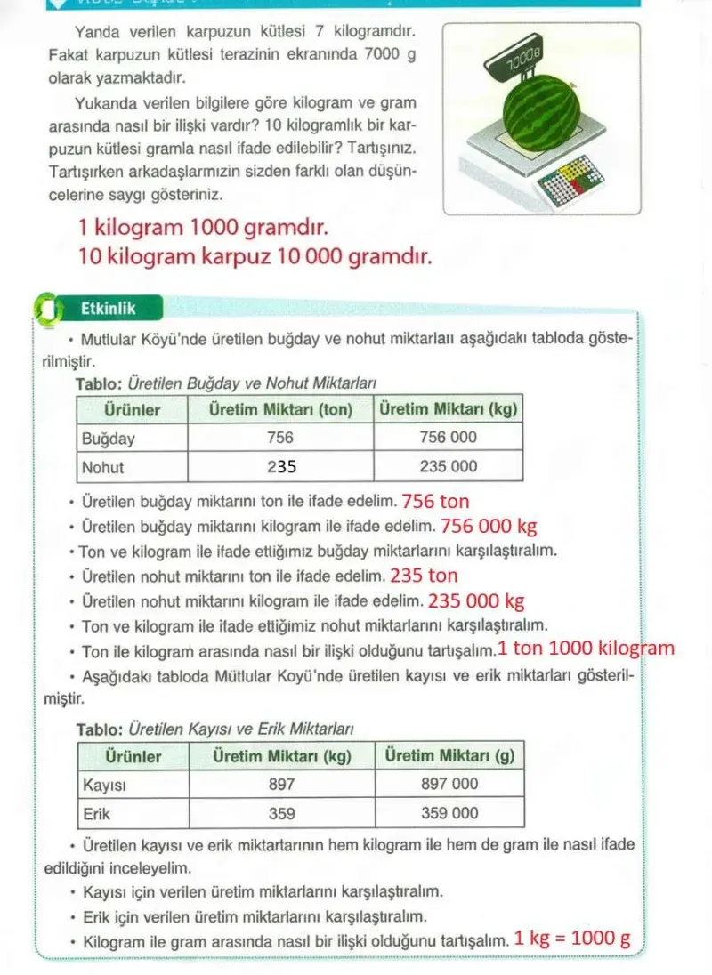 4. Sınıf Matematik Ders Kitabı Cevapları Ada Yayınları Sayfa 241 Çözüm Görseli