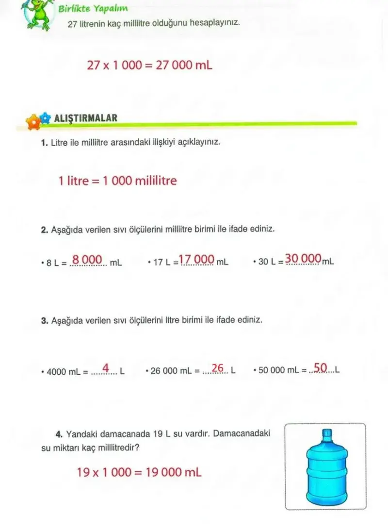 4. Sınıf Matematik Ders Kitabı Cevapları Ada Yayınları Sayfa 251 Çözüm Görseli