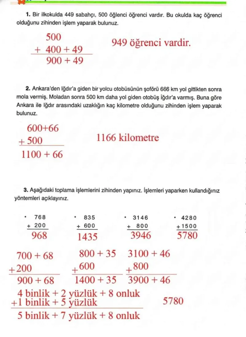 4. Sınıf Matematik Ders Kitabı Cevapları Ada Yayınları Sayfa 42 Çözüm Görseli