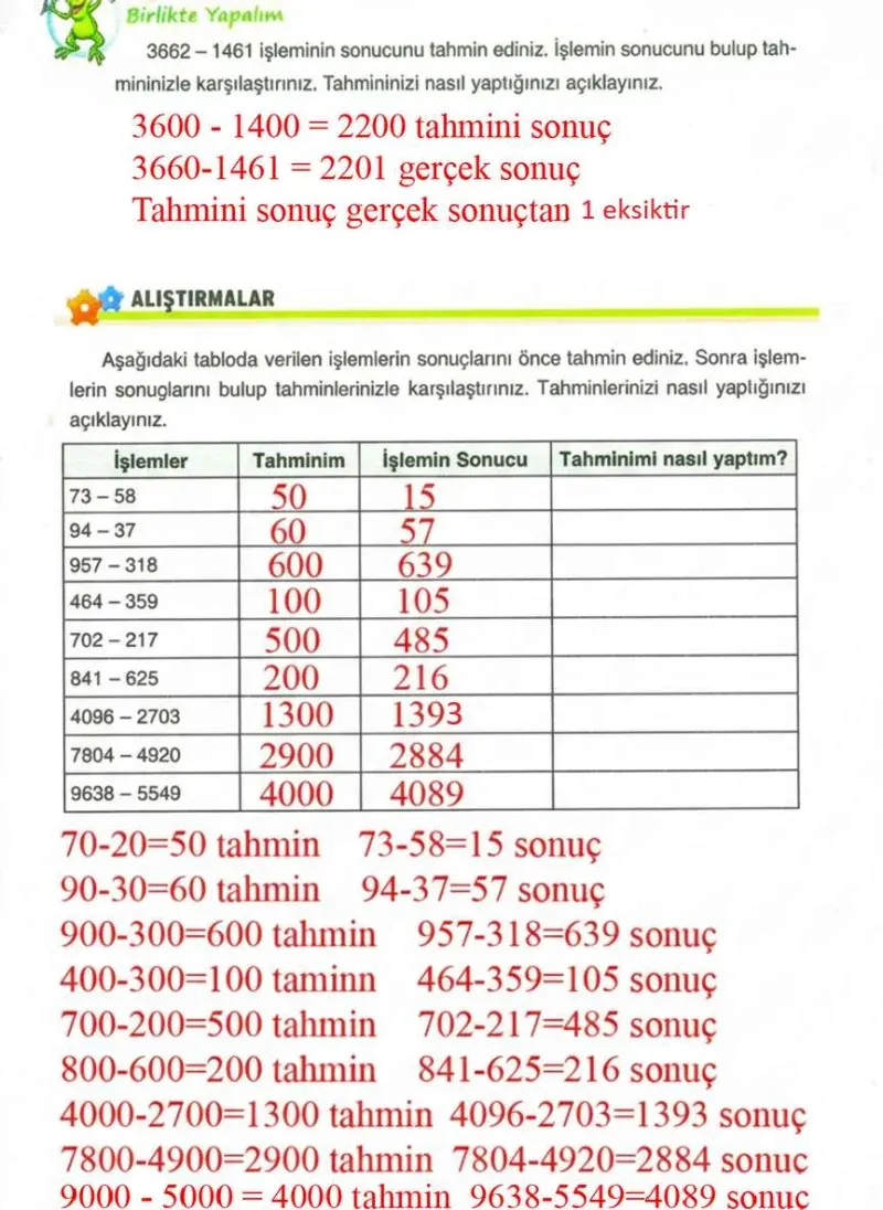 4. Sınıf Matematik Ders Kitabı Cevapları Ada Yayınları Sayfa 49 Çözüm Görseli