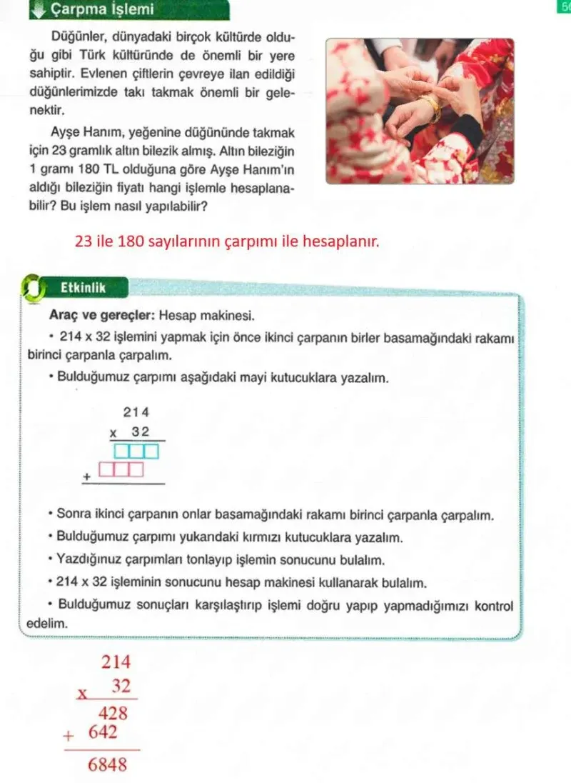 4. Sınıf Matematik Ders Kitabı Cevapları Ada Yayınları Sayfa 56 Çözüm Görseli