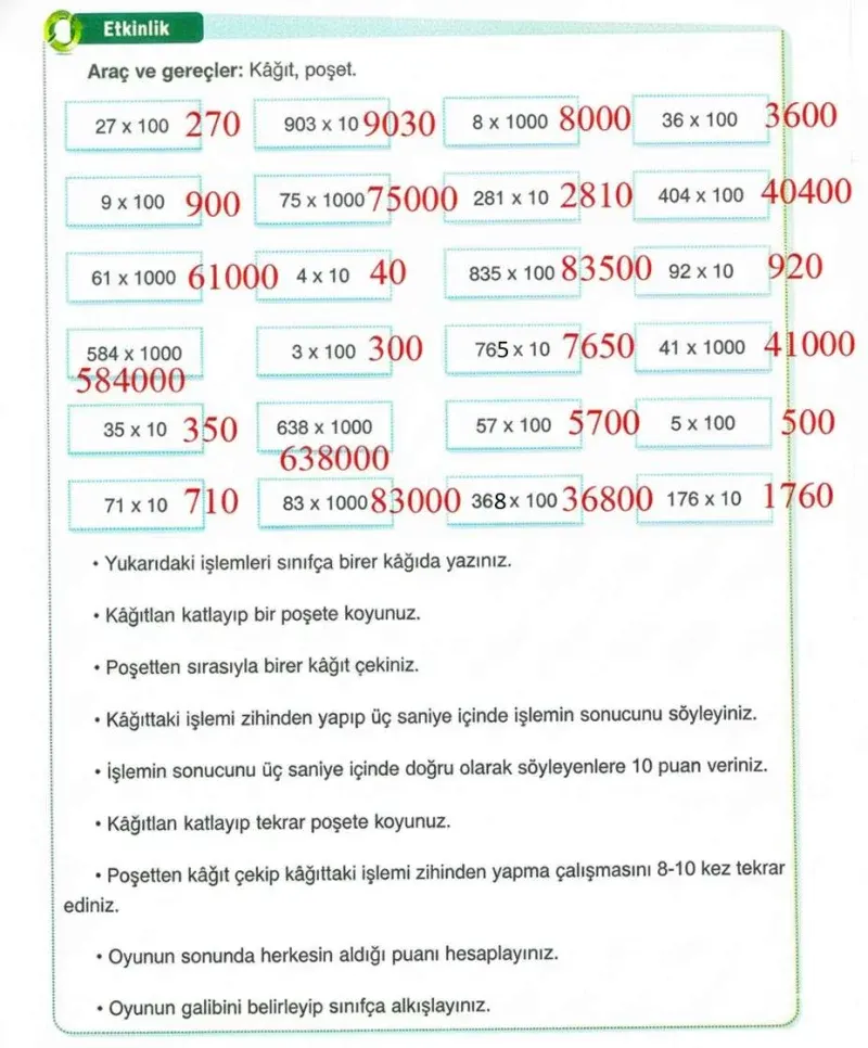 4. Sınıf Matematik Ders Kitabı Cevapları Ada Yayınları Sayfa 65 Çözüm Görseli