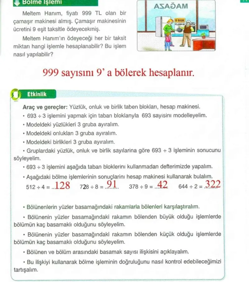 4. Sınıf Matematik Ders Kitabı Cevapları Ada Yayınları Sayfa 77 Çözüm Görseli