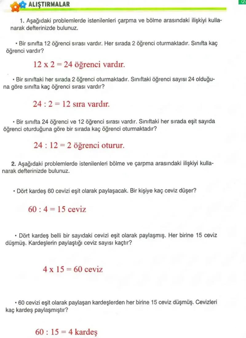 4. Sınıf Matematik Ders Kitabı Cevapları Ada Yayınları Sayfa 95 Çözüm Görseli