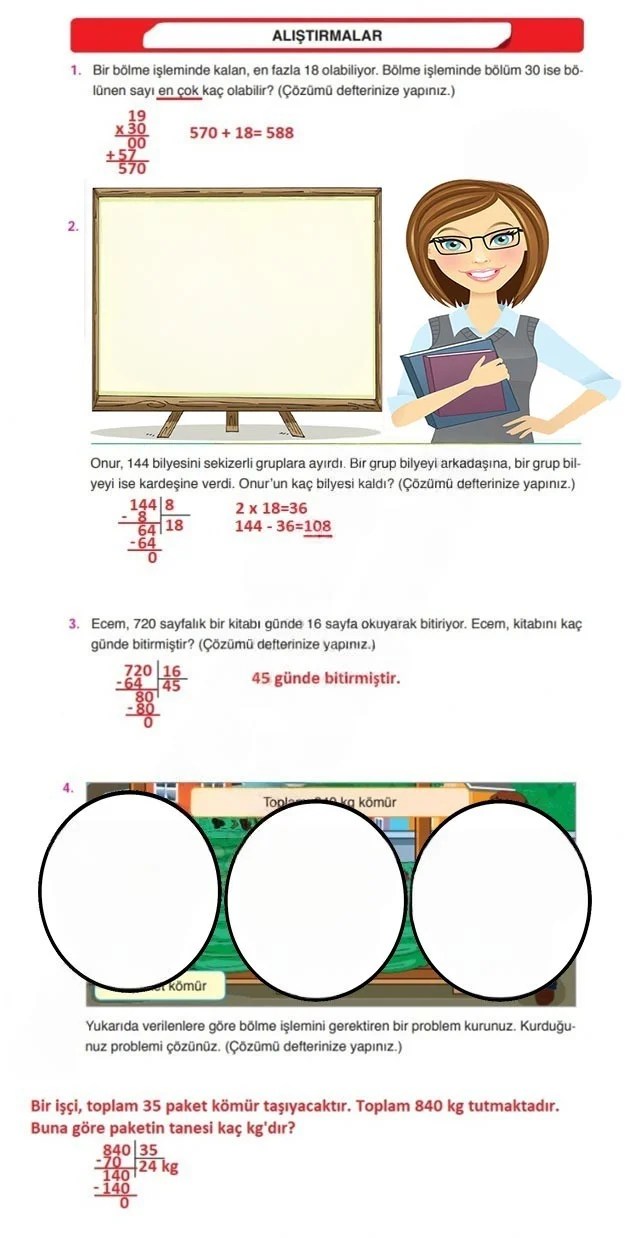 4. Sınıf Matematik Ders Kitabı Cevapları Ata Yayınları Sayfa 112 Çözüm Görseli