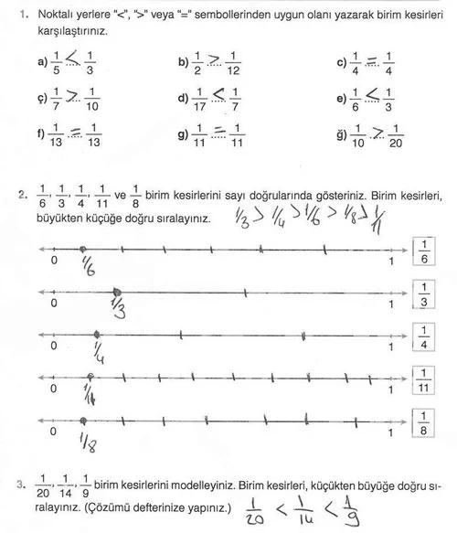 4. Sınıf Matematik Ders Kitabı Cevapları Ata Yayınları Sayfa 129 Çözüm Görseli