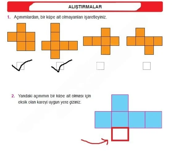 4. Sınıf Matematik Ders Kitabı Cevapları Ata Yayınları Sayfa 196 Çözüm Görseli
