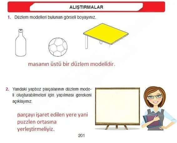 4. Sınıf Matematik Ders Kitabı Cevapları Ata Yayınları Sayfa 201 Çözüm Görseli