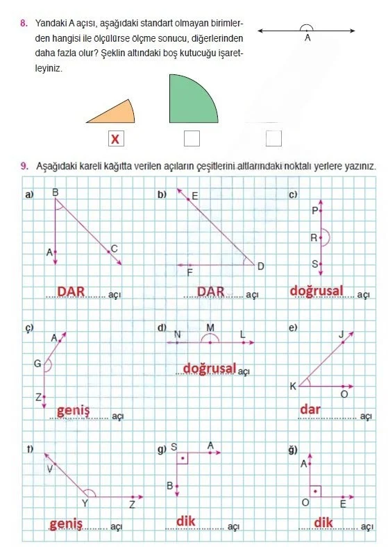 4. Sınıf Matematik Ders Kitabı Cevapları Ata Yayınları Sayfa 232 Çözüm Görseli