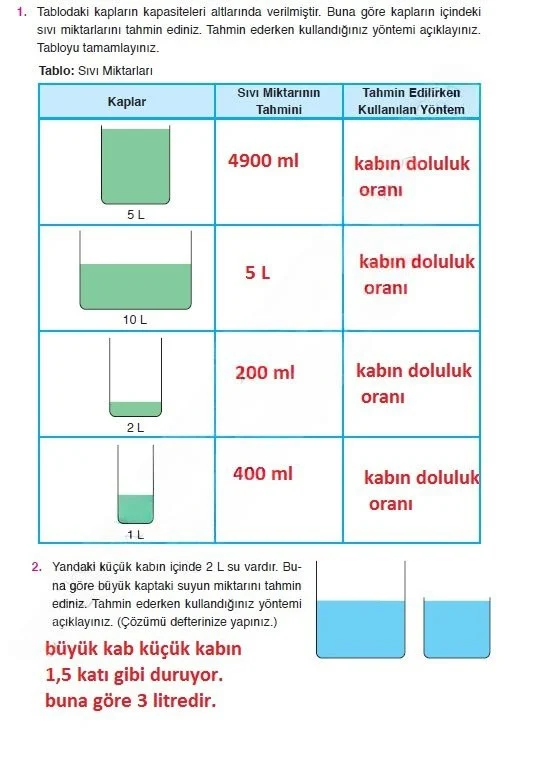 4. Sınıf Matematik Ders Kitabı Cevapları Ata Yayınları Sayfa 275 Çözüm Görseli