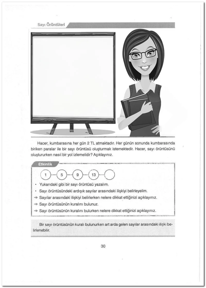 4. Sınıf Matematik Ders Kitabı Cevapları Ata Yayınları Sayfa 30 Çözüm Görseli