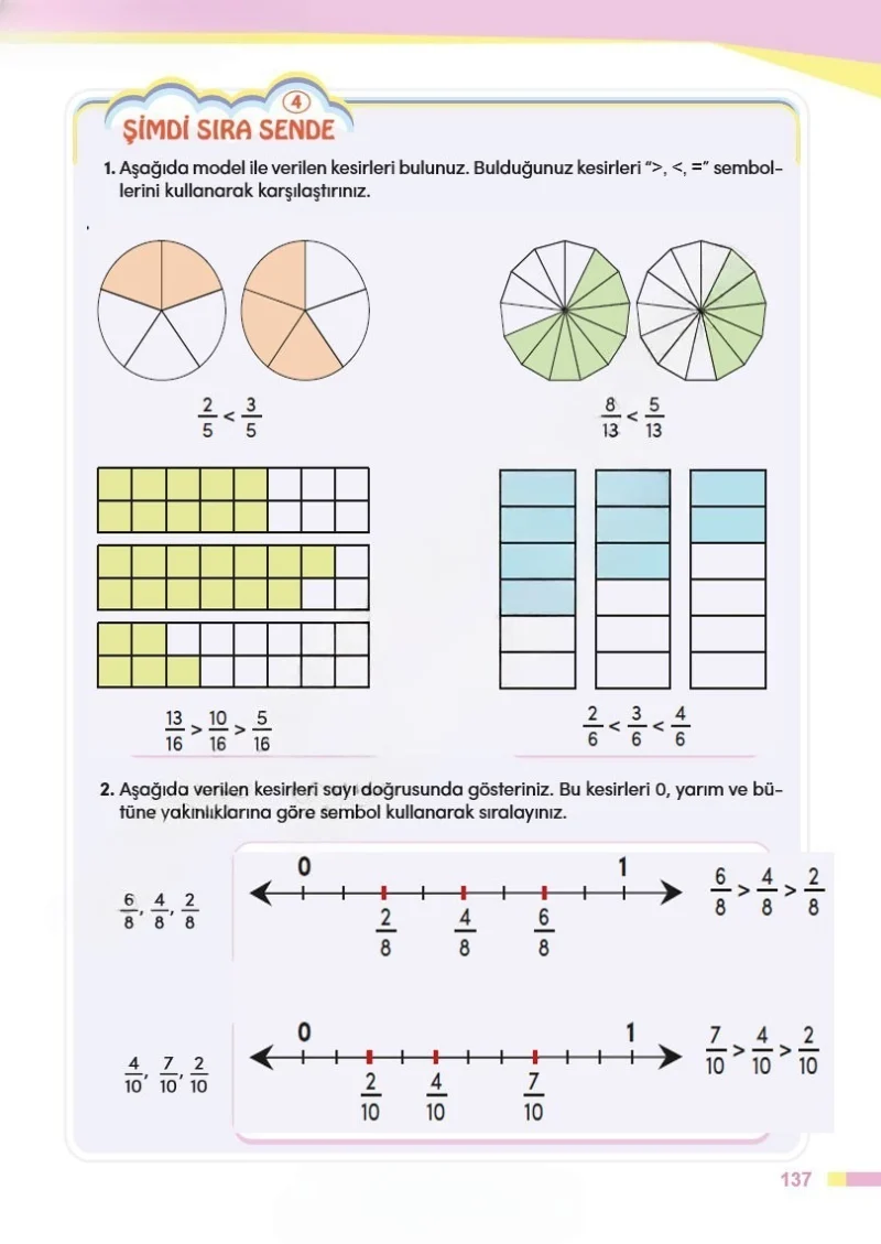 4. Sınıf Matematik Ders Kitabı Cevapları Meb Yayınları Sayfa 137 Çözüm Görseli