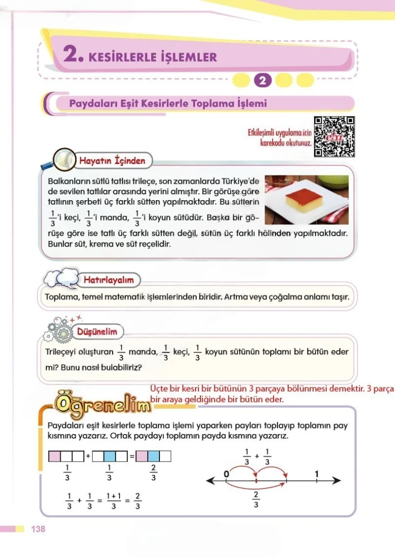 4. Sınıf Matematik Ders Kitabı Cevapları Meb Yayınları Sayfa 138 Çözüm Görseli