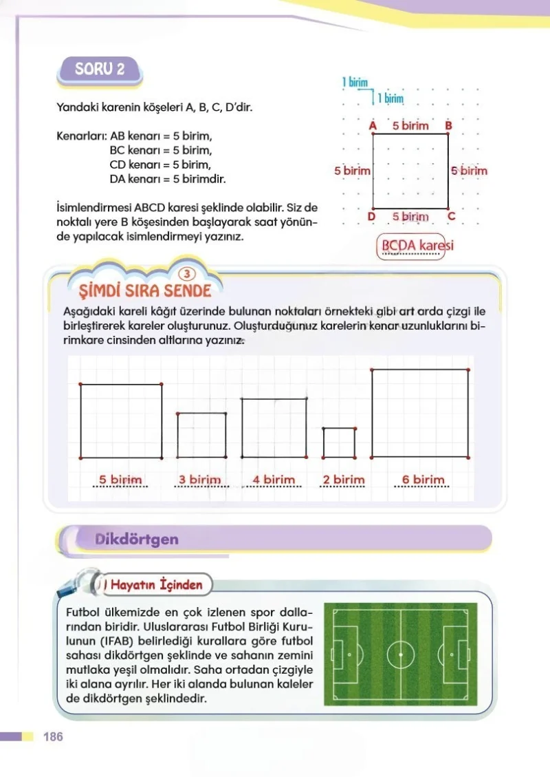 4. Sınıf Matematik Ders Kitabı Cevapları Meb Yayınları Sayfa 186 Çözüm Görseli
