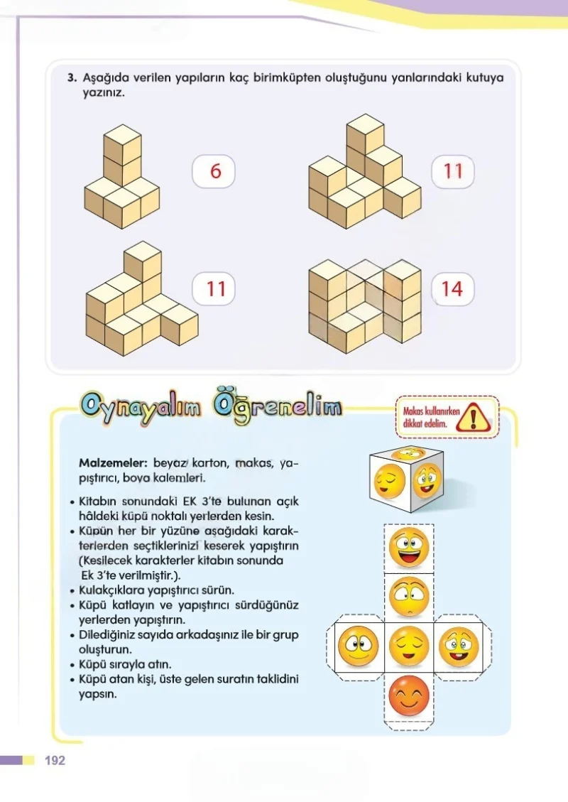 4. Sınıf Matematik Ders Kitabı Cevapları Meb Yayınları Sayfa 192 Çözüm Görseli