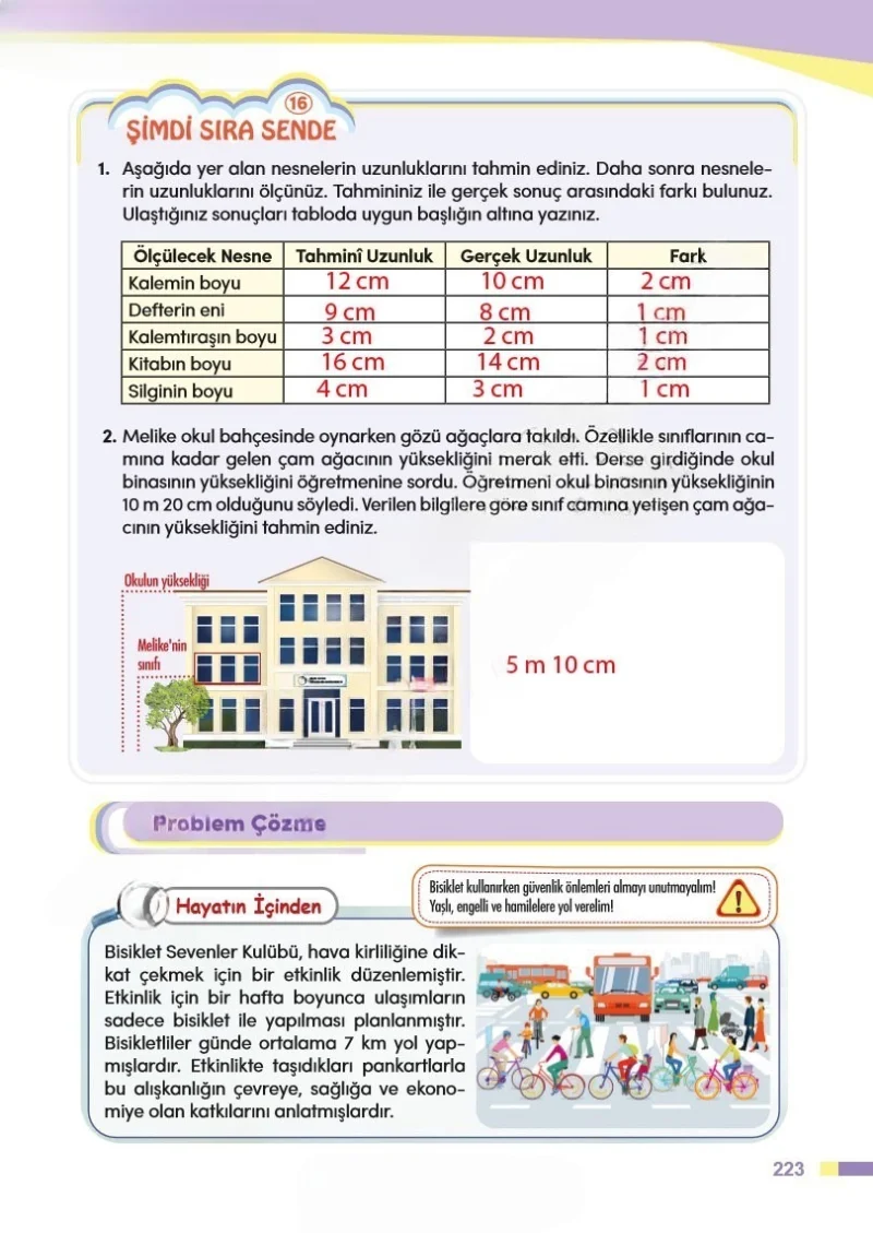 4. Sınıf Matematik Ders Kitabı Cevapları Meb Yayınları Sayfa 223 Çözüm Görseli