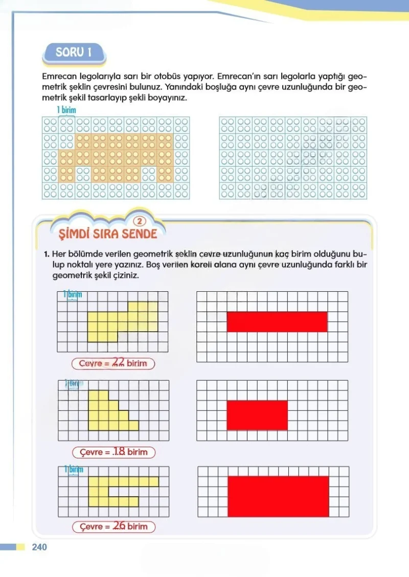 4. Sınıf Matematik Ders Kitabı Cevapları Meb Yayınları Sayfa 240 Çözüm Görseli