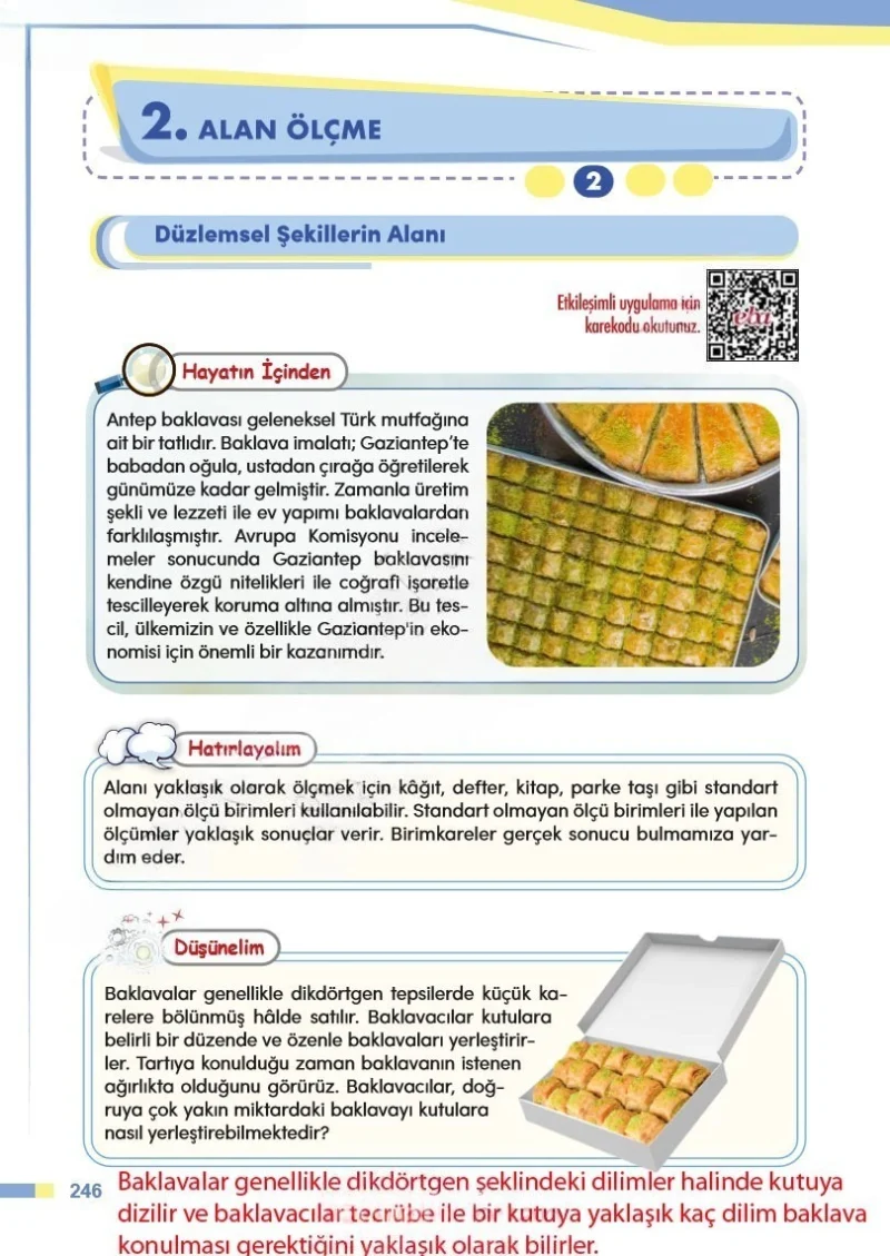 4. Sınıf Matematik Ders Kitabı Cevapları Meb Yayınları Sayfa 246 Çözüm Görseli