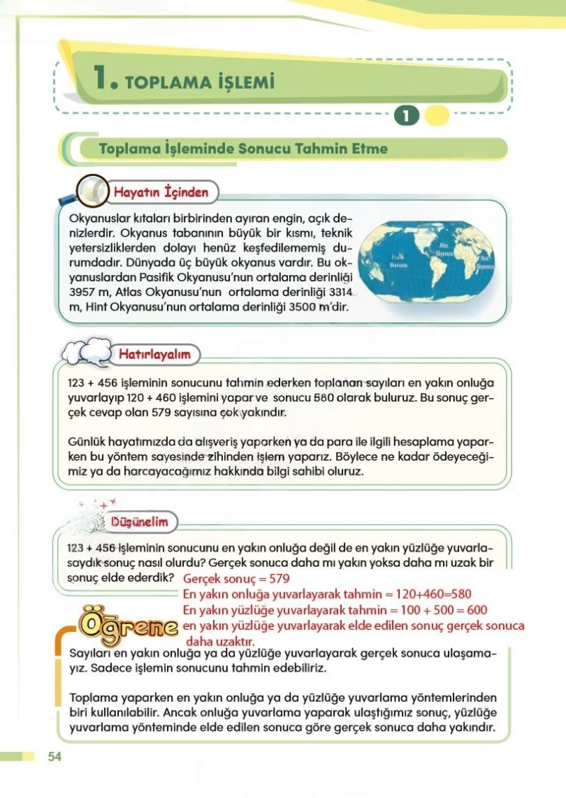 4. Sınıf Matematik Ders Kitabı Cevapları Meb Yayınları Sayfa 54 Çözüm Görseli
