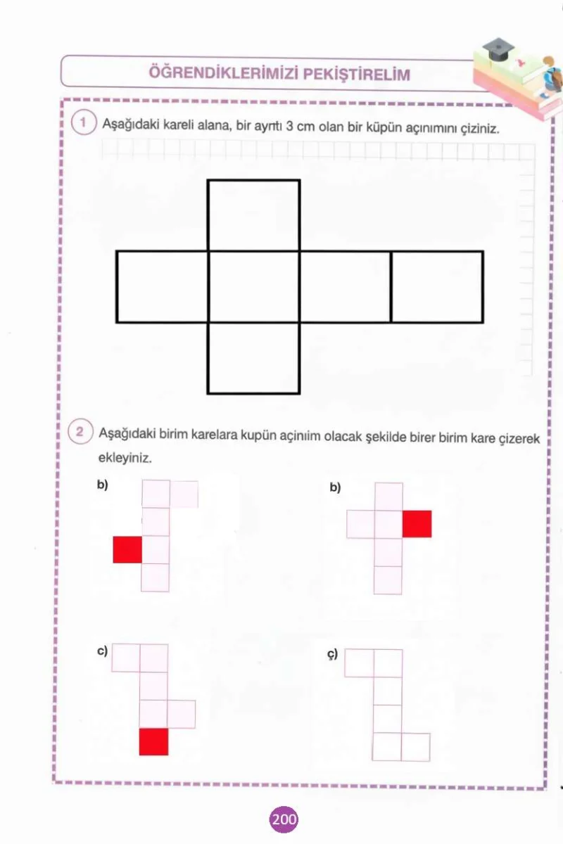 4. Sınıf Matematik Ders Kitabı Cevapları Pasifik Yayınları Sayfa 200 Çözüm Görseli