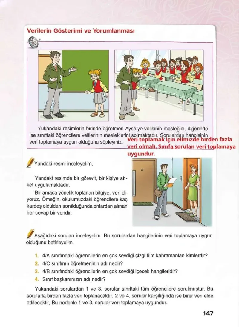 4. Sınıf Matematik Ders Kitabı Cevapları Sevgi Yayınları Sayfa 147 Çözüm Görseli