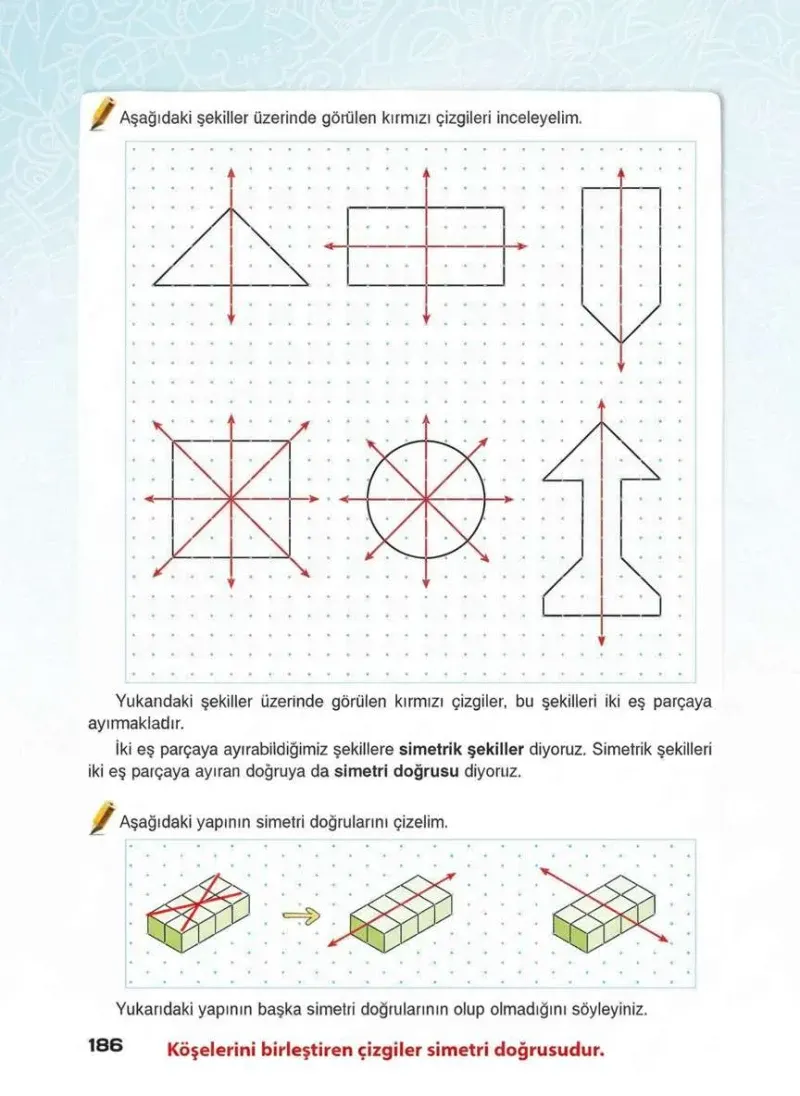 4. Sınıf Matematik Ders Kitabı Cevapları Sevgi Yayınları Sayfa 186 Çözüm Görseli