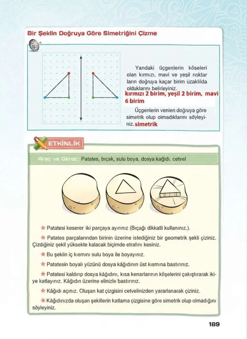 4. Sınıf Matematik Ders Kitabı Cevapları Sevgi Yayınları Sayfa 189 Çözüm Görseli