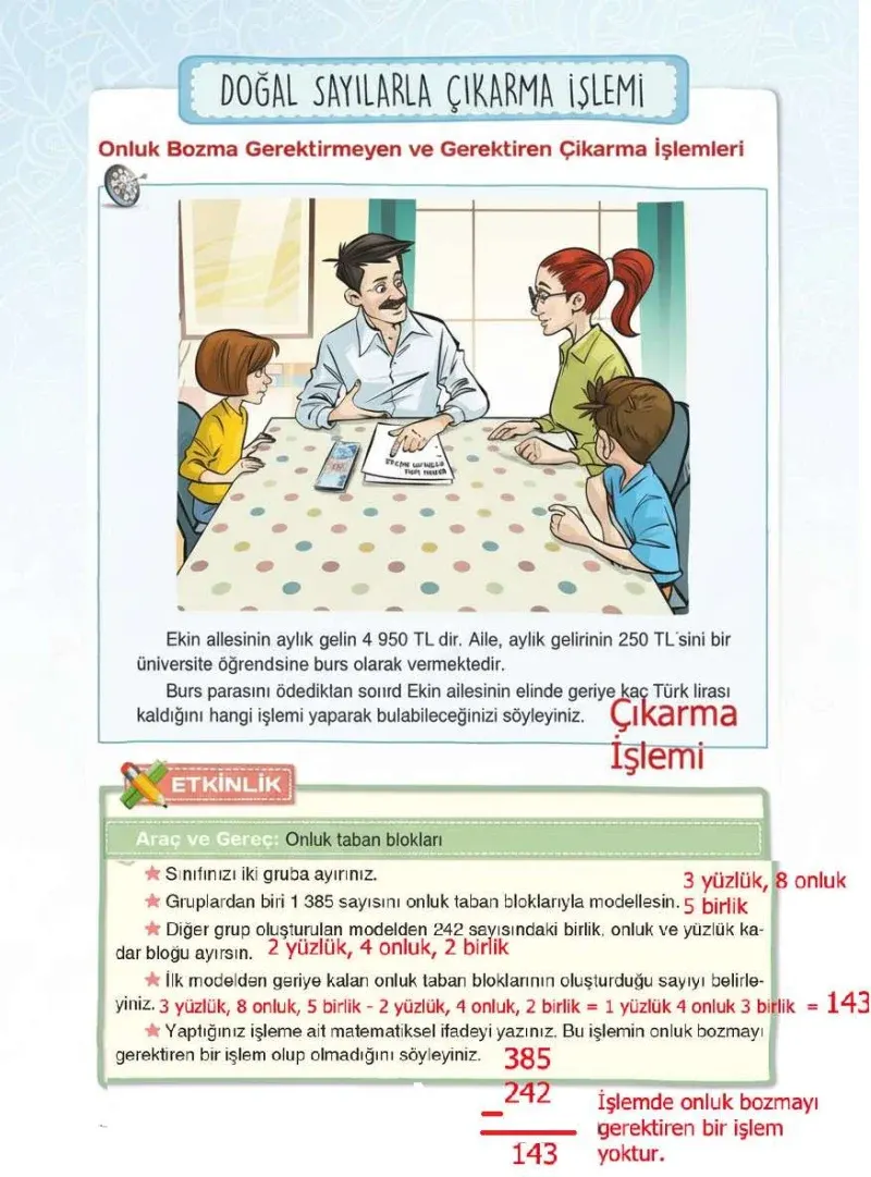 4. Sınıf Matematik Ders Kitabı Cevapları Sevgi Yayınları Sayfa 38 Çözüm Görseli