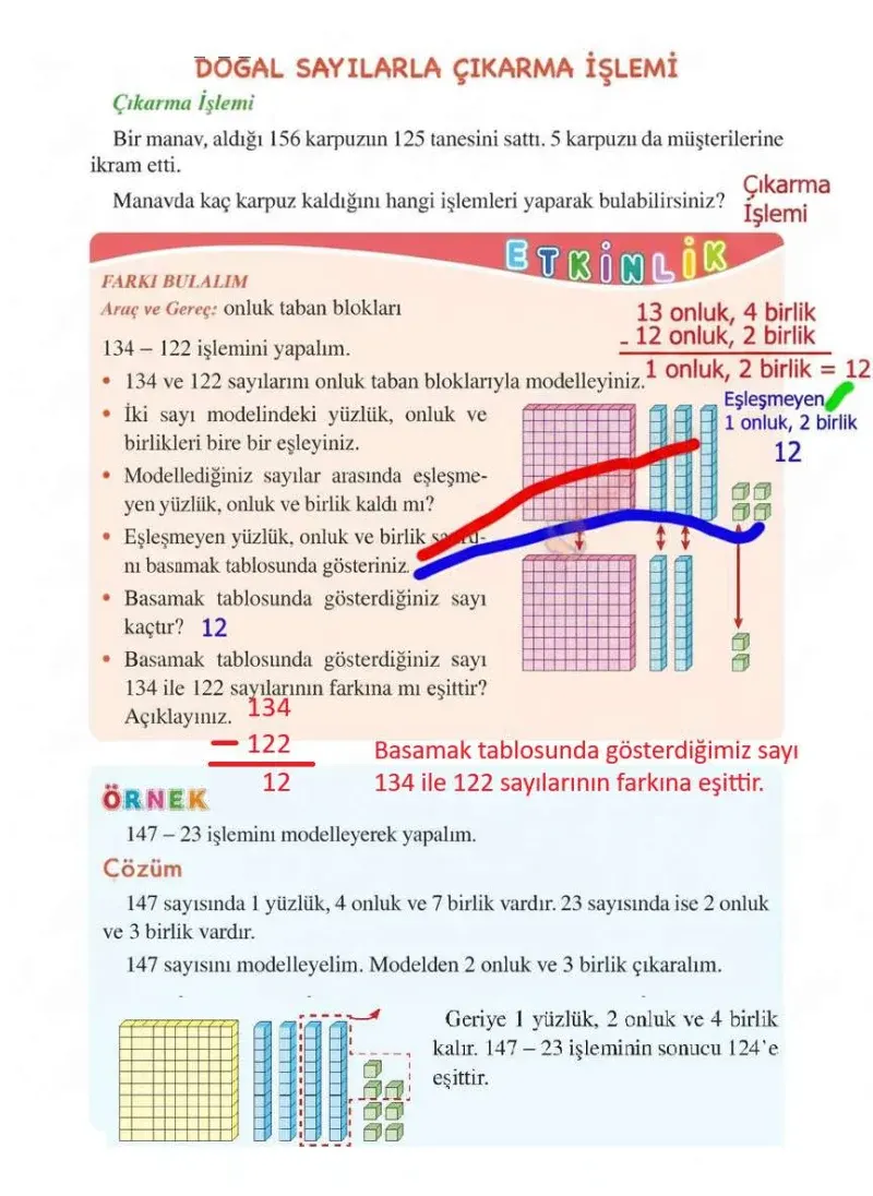 4. Sınıf Matematik Ders Kitabı Cevapları Sevgi Yayınları Sayfa 50 Çözüm Görseli