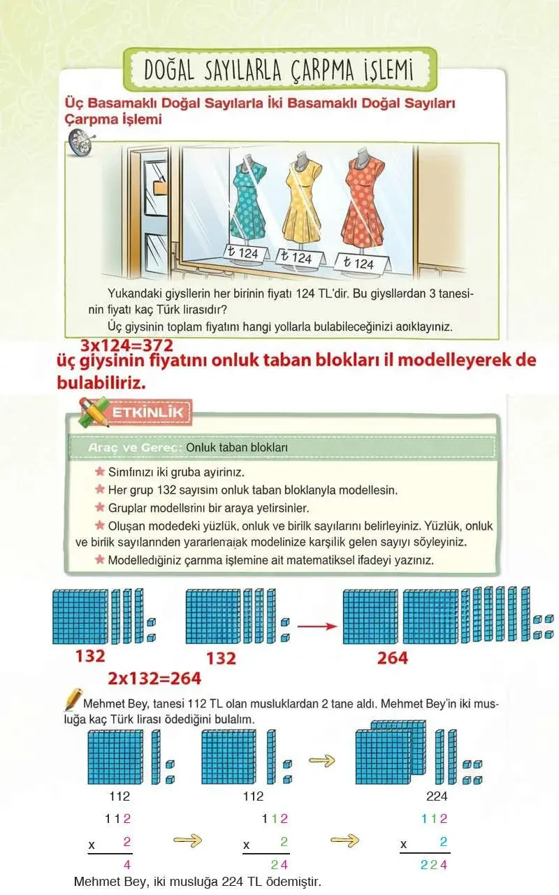 4. Sınıf Matematik Ders Kitabı Cevapları Sevgi Yayınları Sayfa 66 Çözüm Görseli