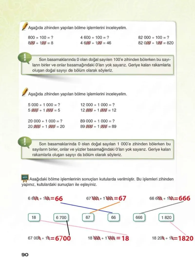 4. Sınıf Matematik Ders Kitabı Cevapları Sevgi Yayınları Sayfa 90 Çözüm Görseli
