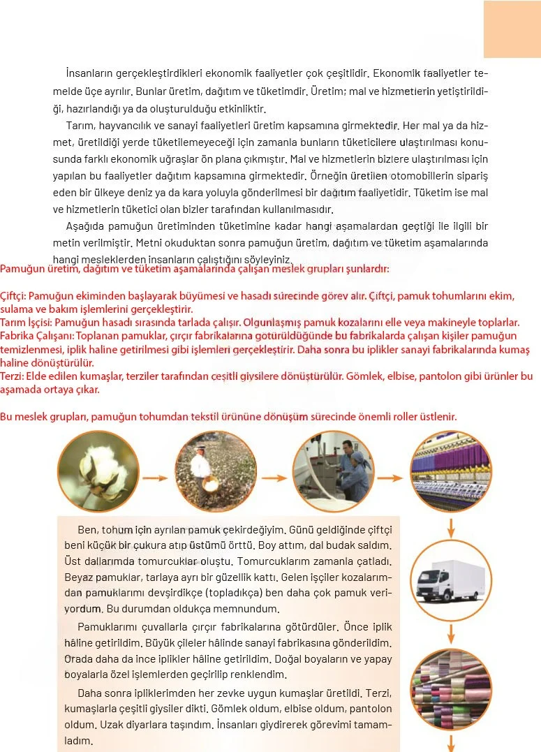4. Sınıf Sosyal Bilgiler Ders Kitabı Cevapları Ferman Yayınları Sayfa 135 Çözüm Görseli