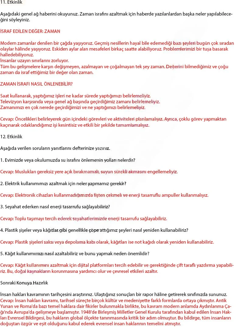 4. Sınıf Sosyal Bilgiler Ders Kitabı Cevapları Ferman Yayınları Sayfa 146 Çözüm Görseli