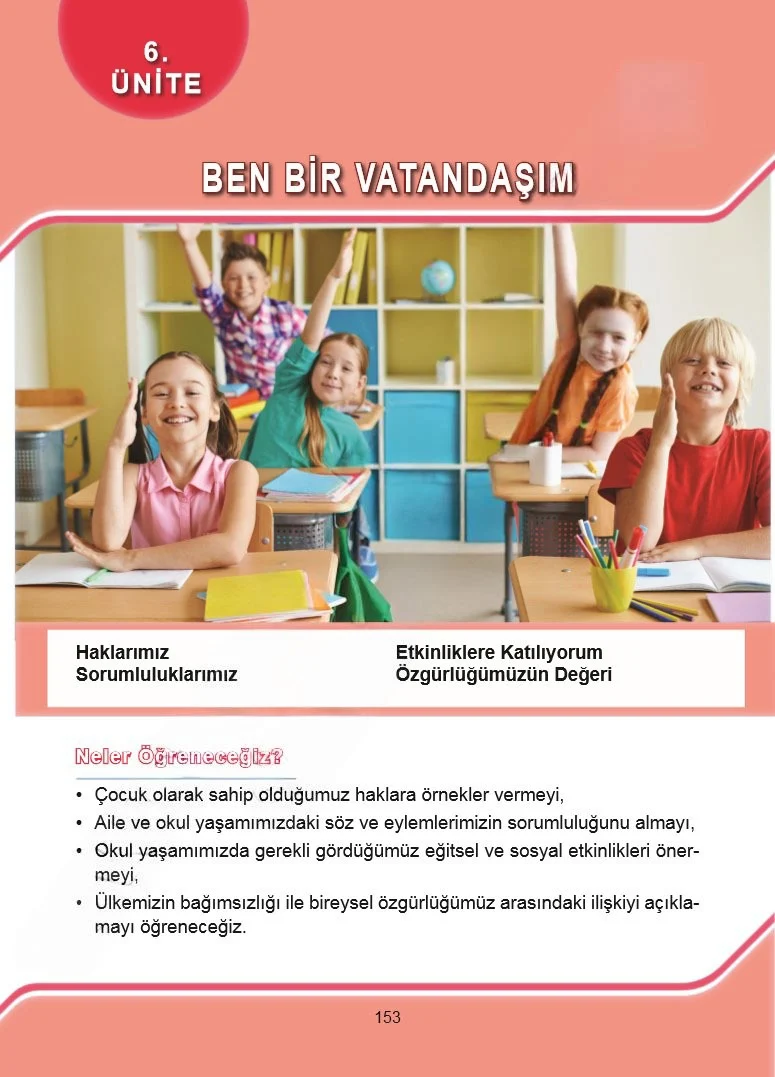 4. Sınıf Sosyal Bilgiler Ders Kitabı Cevapları Ferman Yayınları Sayfa 153 Çözüm Görseli