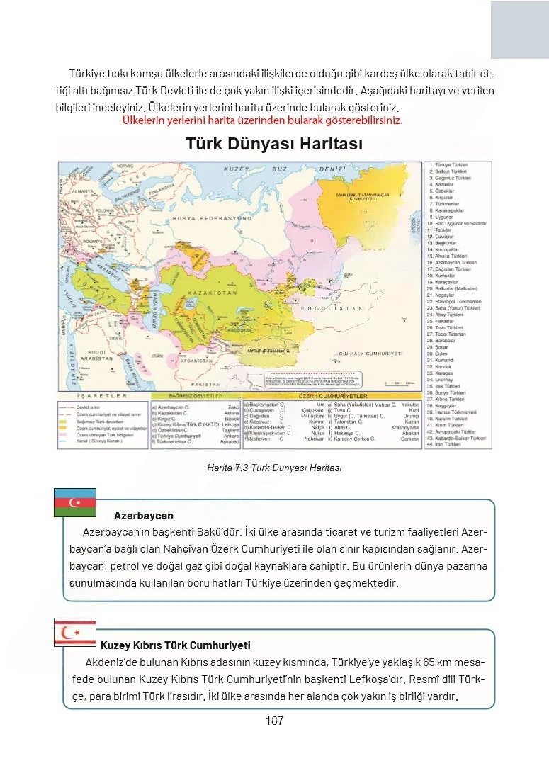 4. Sınıf Sosyal Bilgiler Ders Kitabı Cevapları Ferman Yayınları Sayfa 187 Çözüm Görseli