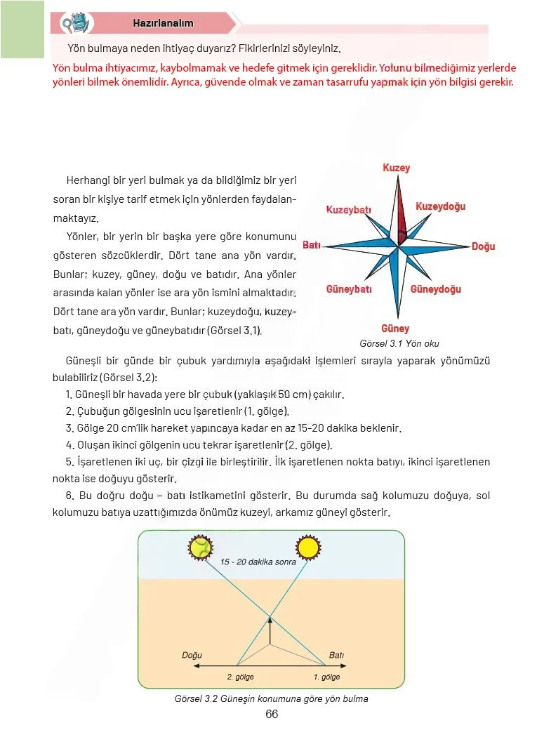 4. Sınıf Sosyal Bilgiler Ders Kitabı Cevapları Ferman Yayınları Sayfa 66 Çözüm Görseli