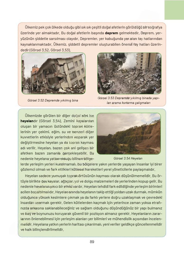 4. Sınıf Sosyal Bilgiler Ders Kitabı Cevapları Ferman Yayınları Sayfa 89 Çözüm Görseli