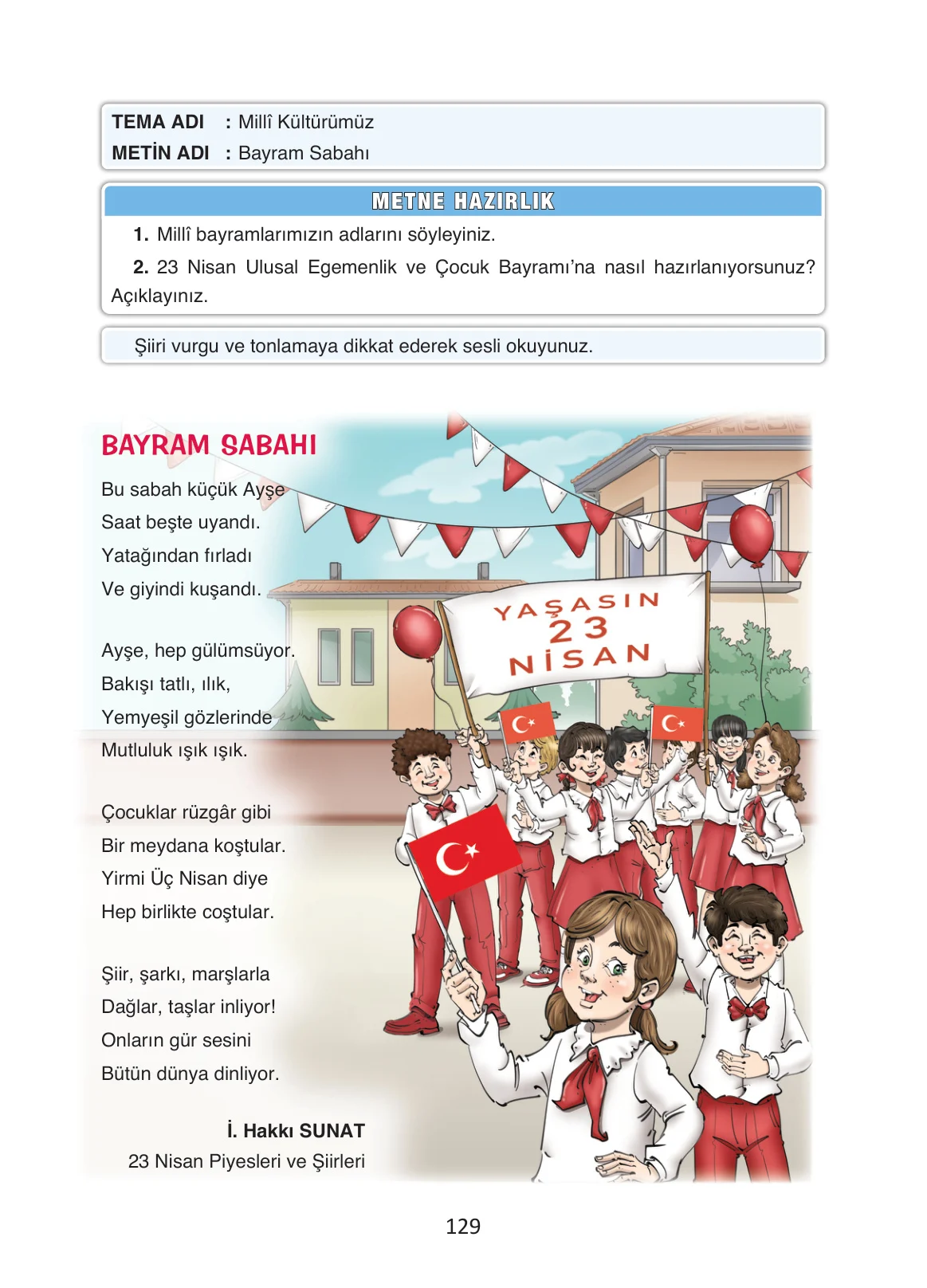 4. Sınıf Türkçe Ders Kitabı Cevapları Ada Yayınları Sayfa 129