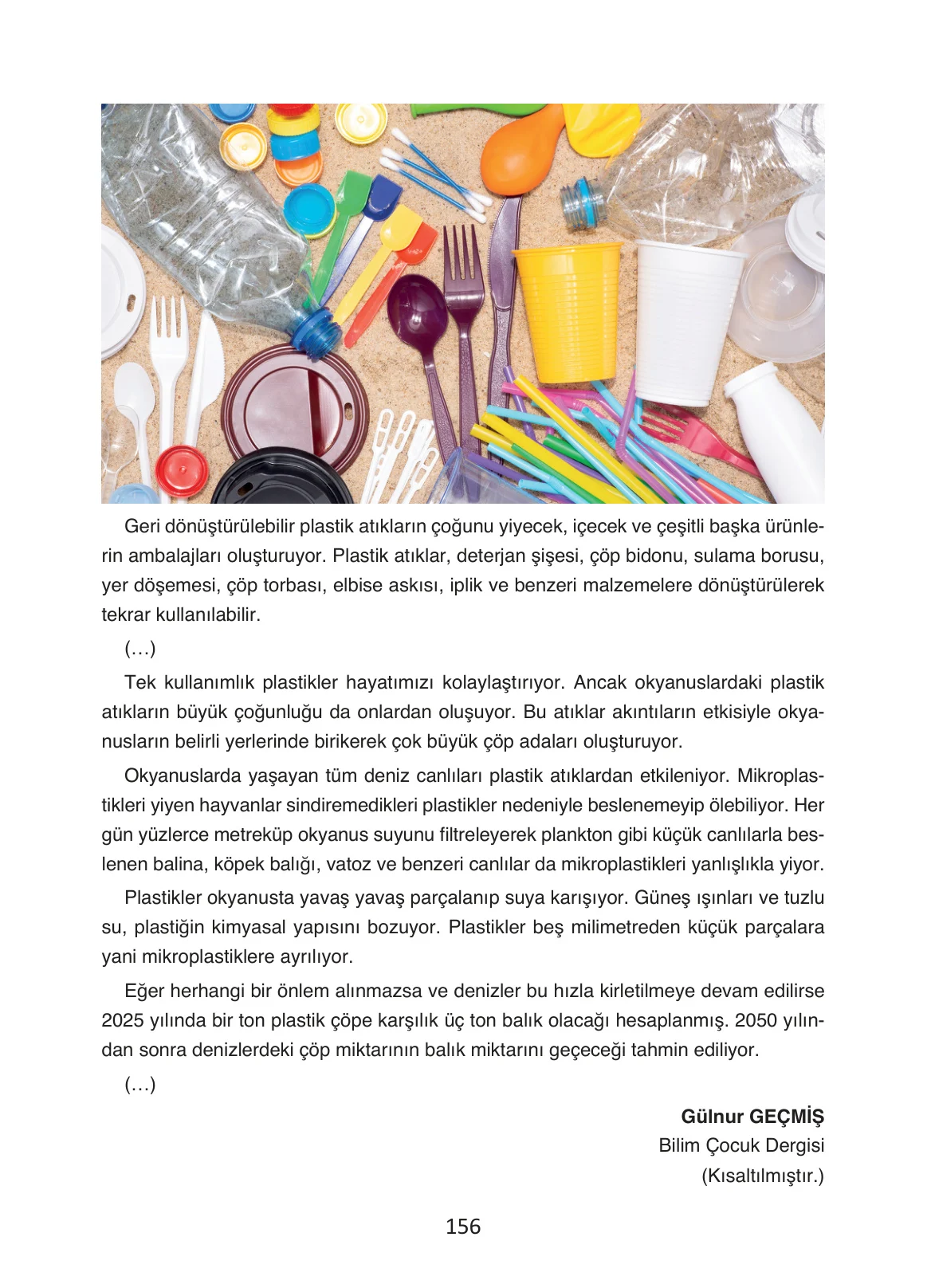 4. Sınıf Türkçe Ders Kitabı Cevapları Ada Yayınları Sayfa 156