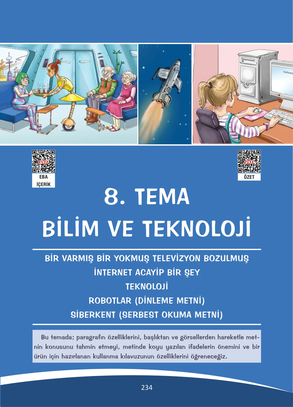4. Sınıf Türkçe Ders Kitabı Cevapları Ada Yayınları Sayfa 234
