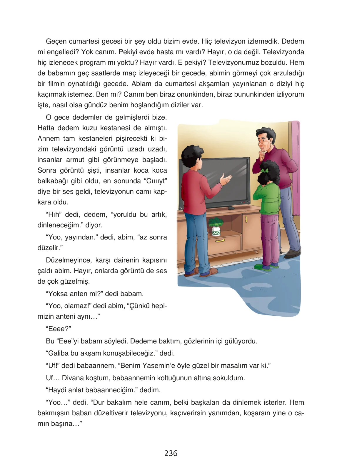 4. Sınıf Türkçe Ders Kitabı Cevapları Ada Yayınları Sayfa 236