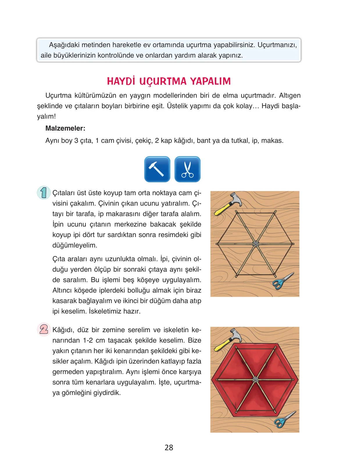 4. Sınıf Türkçe Ders Kitabı Cevapları Ada Yayınları Sayfa 28