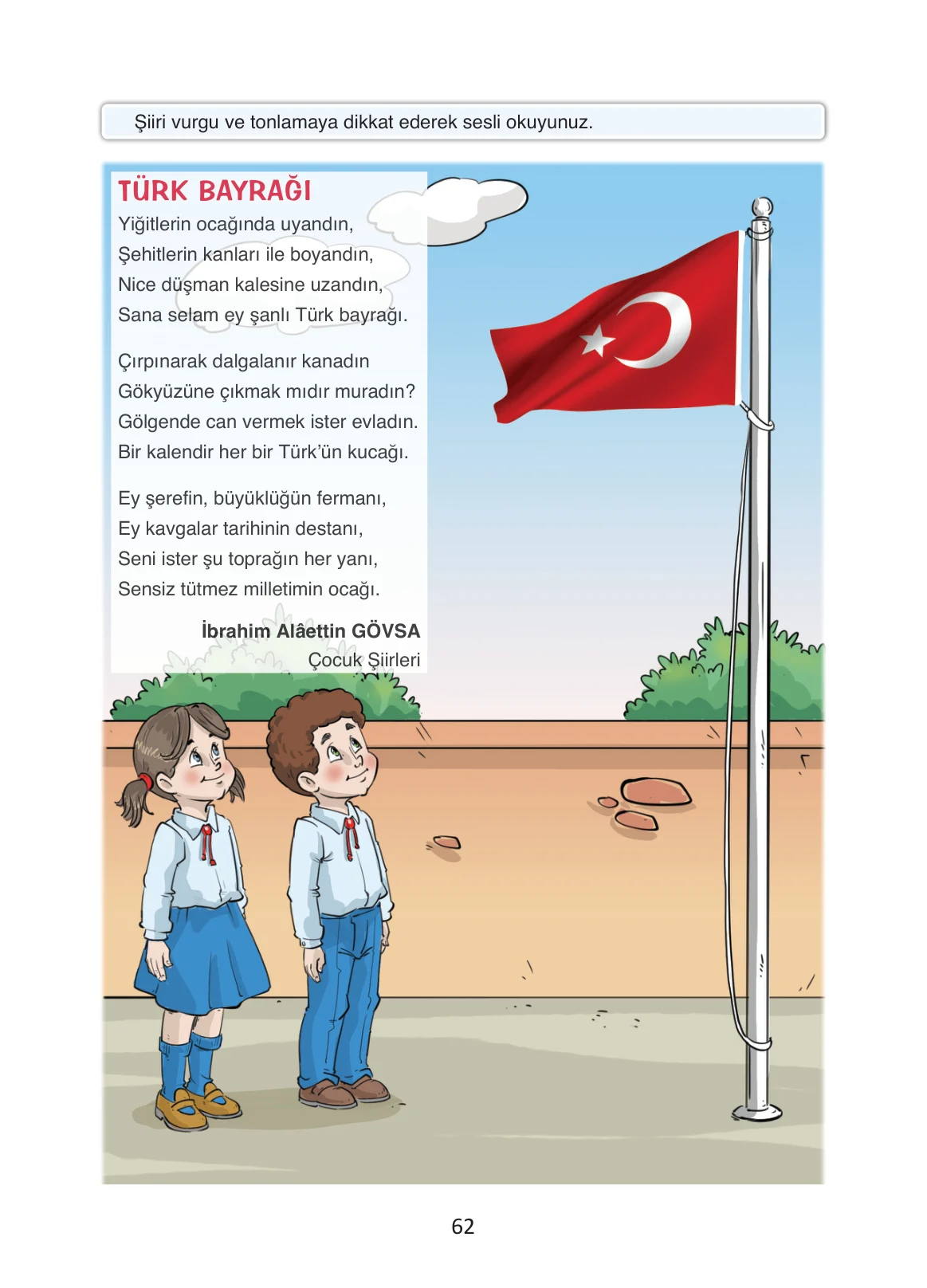 4. Sınıf Türkçe Ders Kitabı Cevapları Ada Yayınları Sayfa 62