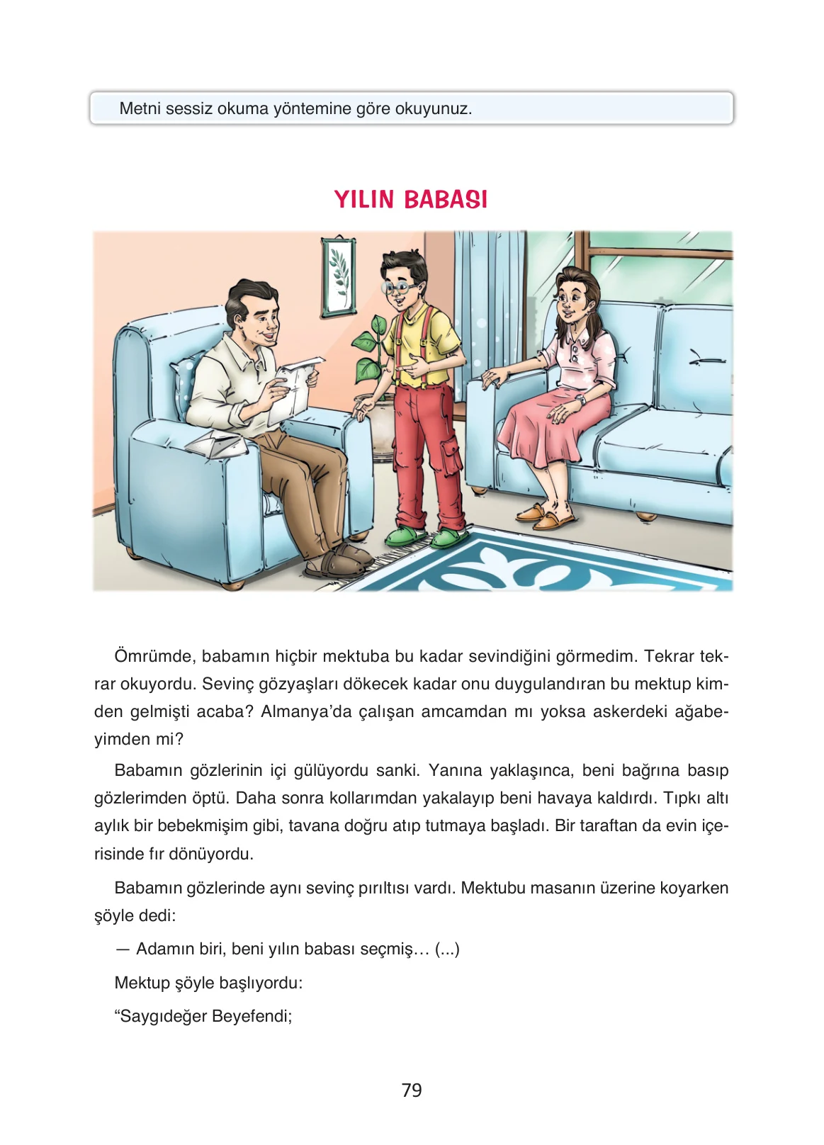 4. Sınıf Türkçe Ders Kitabı Cevapları Ada Yayınları Sayfa 79