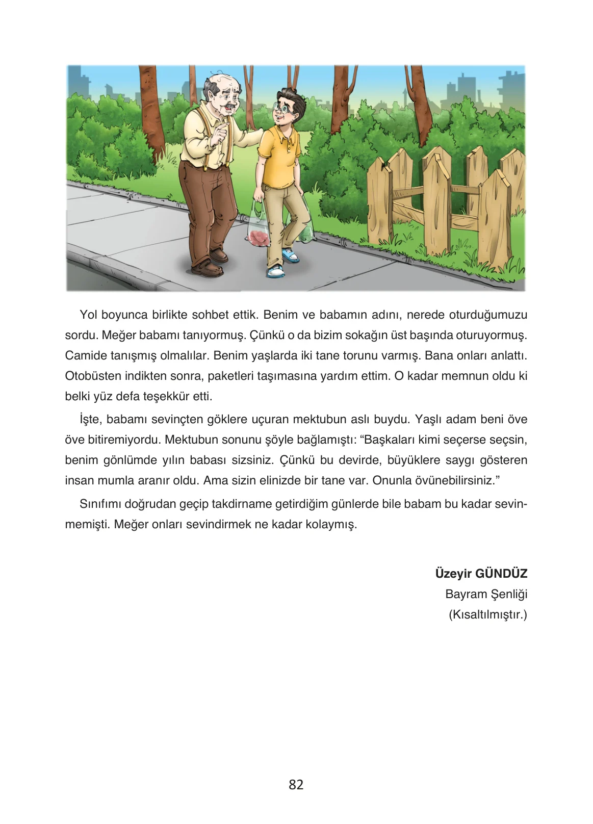 4. Sınıf Türkçe Ders Kitabı Cevapları Ada Yayınları Sayfa 82